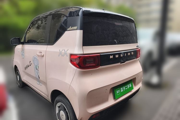 Used Wuling Hongguang MINIEV 2021 Macaron Premium Model – Lithium Iron Phosphate Rear Left 45 Deg