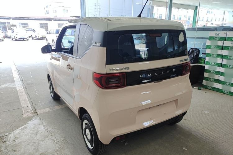 Used Wuling Hongguang MINIEV 2021 Macaron Fashion Edition Lithium-Ion Battery Rear Left 45 Deg