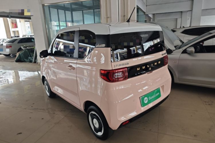 Used Wuling Hongguang MINIEV 2021 Macaron Premium Model – Lithium Iron Phosphate Rear Left 45 Deg