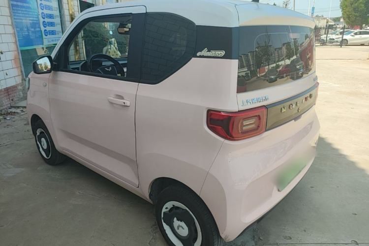 Used Wuling Hongguang MINIEV 2021 Macaron Fashion Edition Lithium-Ion Battery Rear Left 45 Deg