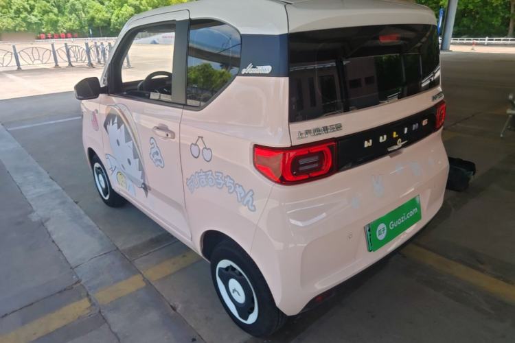 Used Wuling Hongguang MINIEV 2021 Macaron Premium Model – Lithium Iron Phosphate Rear Left 45 Deg