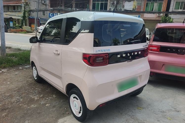 Used Wuling Hongguang MINIEV 2021 Macaron Fashion Edition Lithium-Ion Battery Rear Left 45 Deg