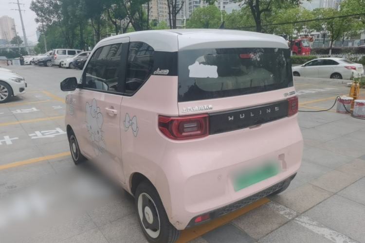 Used Wuling Hongguang MINIEV 2021 Macaron Premium Model – Lithium Iron Phosphate Rear Left 45 Deg
