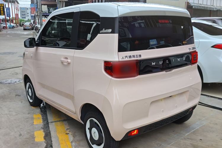 Used Wuling Hongguang MINIEV 2021 Macaron Premium Model – Lithium-NMC Rear Left 45 Deg