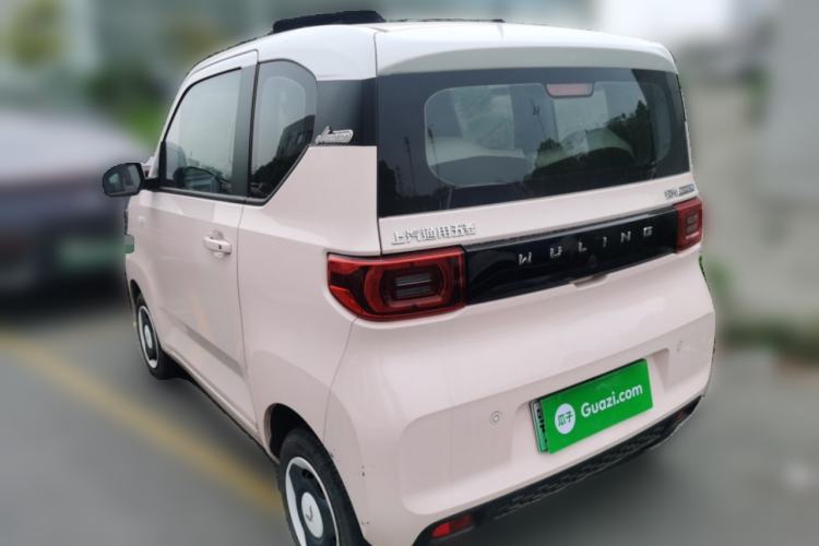 Used Wuling Hongguang MINIEV 2021 Macaron Premium Model – Lithium Iron Phosphate Rear Left 45 Deg