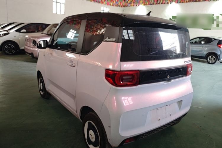 Used Wuling Hongguang MINIEV 2021 Macaron Fashion Model Lithium Iron Phosphate Rear Left 45 Deg