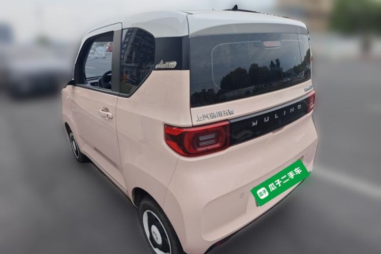 Used Wuling Hongguang MINIEV 2021 Macaron Premium Model – Lithium Iron Phosphate Rear Left 45 Deg