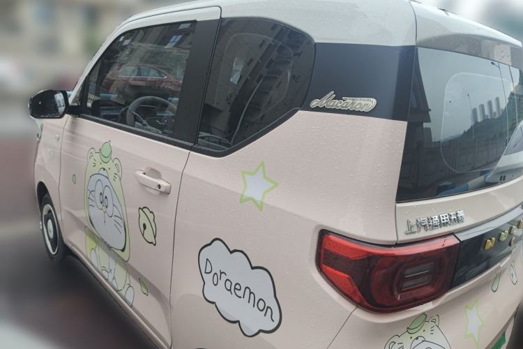 Used Wuling Hongguang MINIEV 2021 Macaron Fashion Edition Lithium-Ion Battery Rear Left 45 Deg