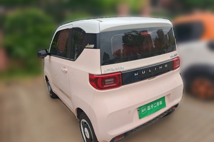 Used Wuling Hongguang MINIEV 2021 Macaron Premium Model – Lithium Iron Phosphate Rear Left 45 Deg