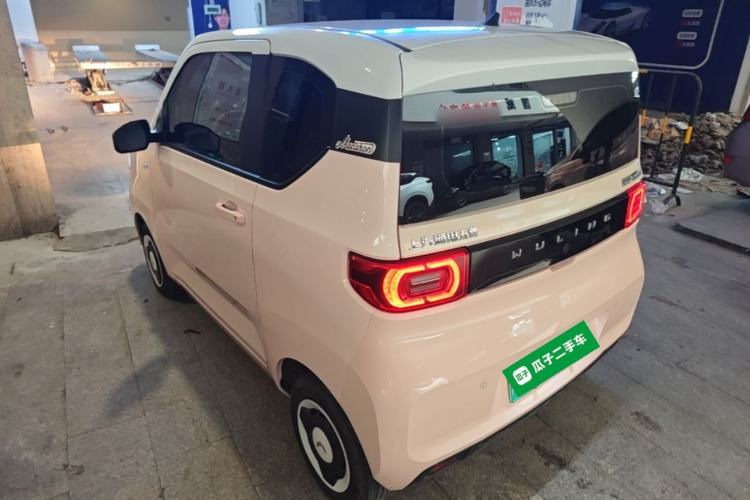 Used Wuling Hongguang MINIEV 2021 Macaron Premium Model – Lithium Iron Phosphate Rear Left 45 Deg