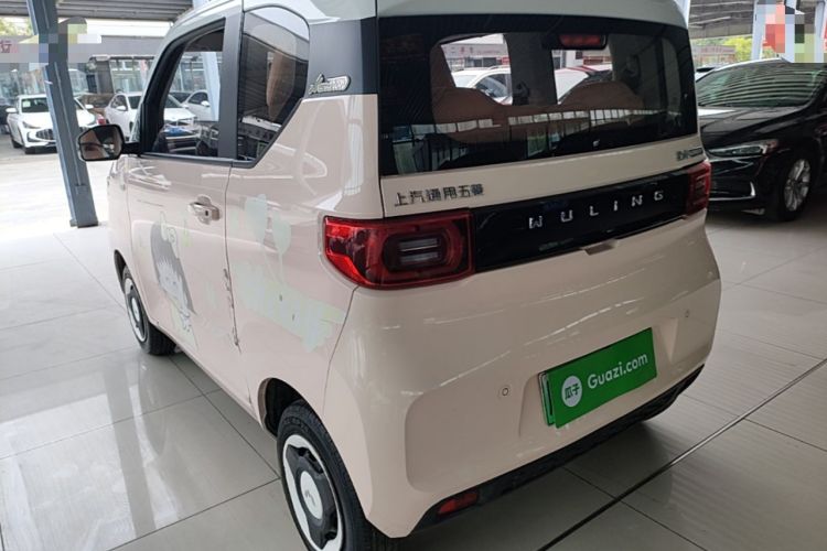 Used Wuling Hongguang MINIEV 2021 Macaron Fashion Model Lithium Iron Phosphate Rear Left 45 Deg