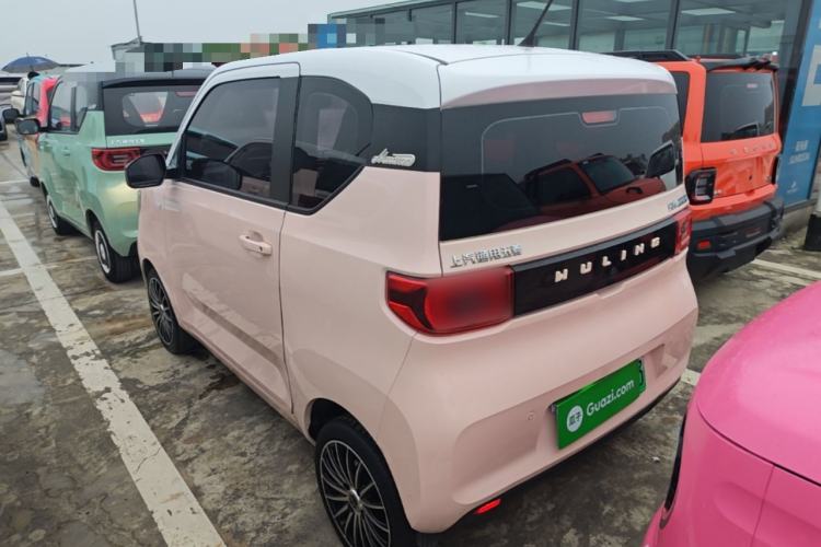 Used Wuling Hongguang MINIEV 2021 Macaron Premium Model – Lithium Iron Phosphate Rear Left 45 Deg