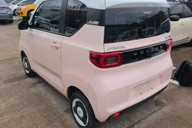 Used Wuling Hongguang MINIEV 2021 Macaron Premium Model – Lithium Iron Phosphate Rear Left 45 Deg