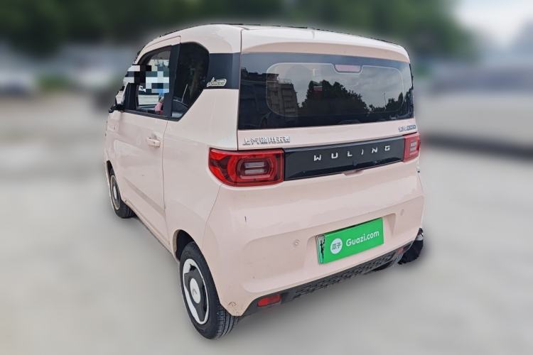 Used Wuling Hongguang MINIEV 2021 Macaron Premium Model – Lithium Iron Phosphate Rear Left 45 Deg
