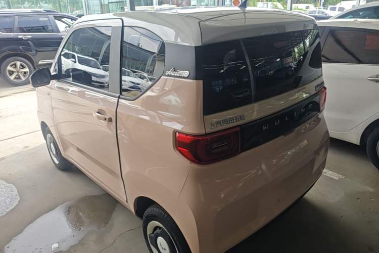 Used Wuling Hongguang MINIEV 2021 Macaron Fashion Edition Lithium-Ion Battery Rear Left 45 Deg