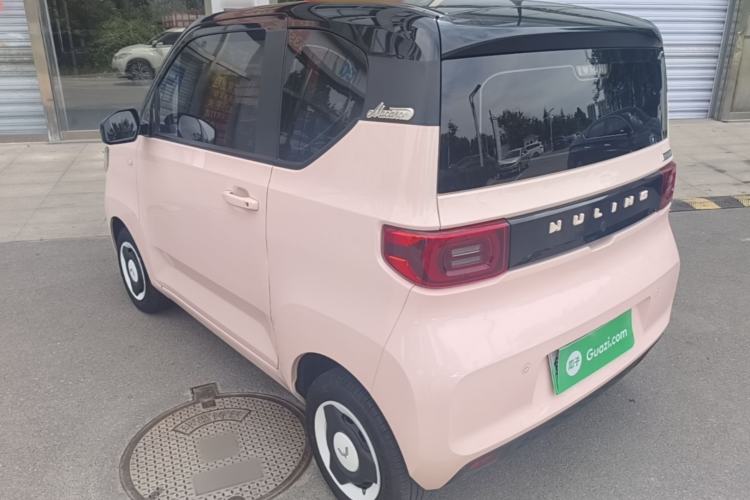 Used Wuling Hongguang MINIEV 2021 Macaron Fashion Model Lithium Iron Phosphate Rear Left 45 Deg