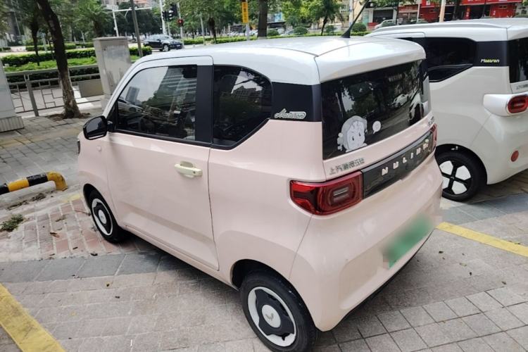 Used Wuling Hongguang MINIEV 2021 Macaron Sandwich Model 170 km Lithium Iron Phosphate Rear Left 45 Deg