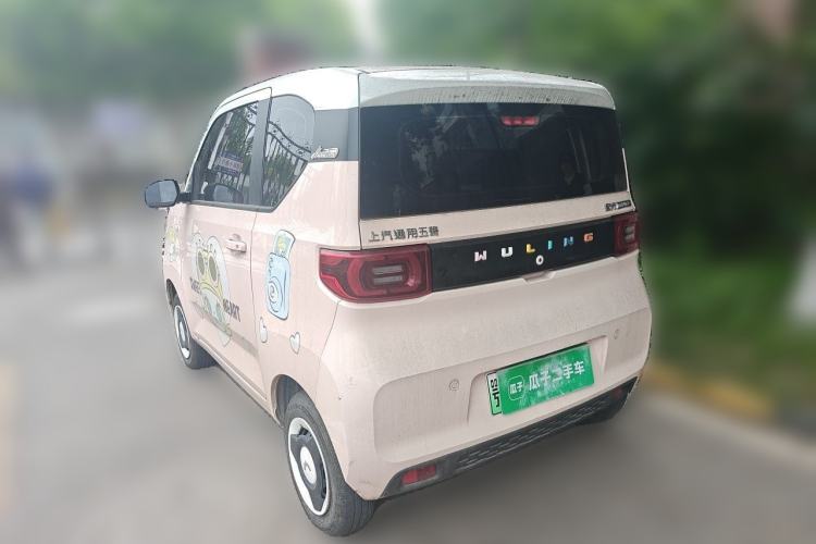Used Wuling Hongguang MINIEV 2021 Macaron Premium Model – Lithium Iron Phosphate Rear Left 45 Deg