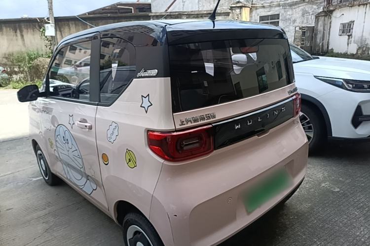 Used Wuling Hongguang MINIEV 2021 Macaron Premium Model – Lithium Iron Phosphate Rear Left 45 Deg