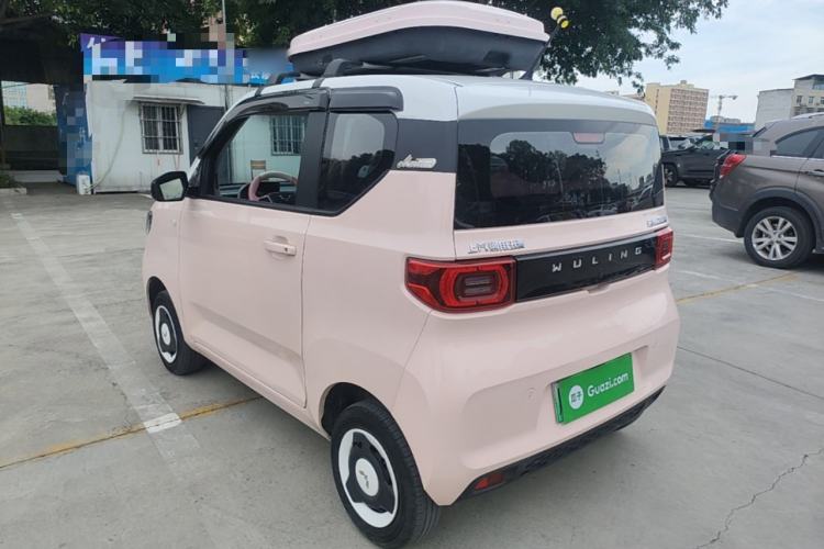 Used Wuling Hongguang MINIEV 2021 Macaron Premium Model – Lithium Iron Phosphate Rear Left 45 Deg