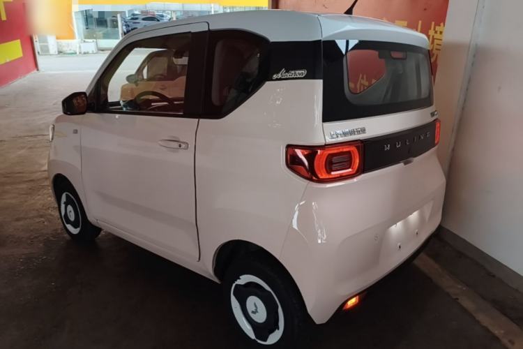 Used Wuling Hongguang MINIEV 2021 Macaron Fashion Edition Lithium-Ion Battery Rear Left 45 Deg