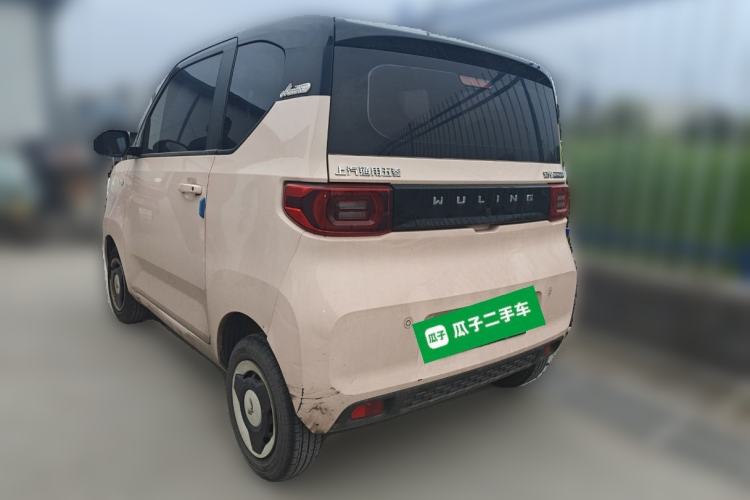 Used Wuling Hongguang MINIEV 2021 Macaron Fashion Edition Lithium-Ion Battery Rear Left 45 Deg