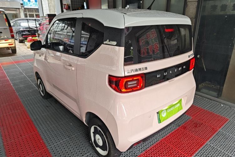 Used Wuling Hongguang MINIEV 2021 Macaron Premium Model – Lithium Iron Phosphate Rear Left 45 Deg