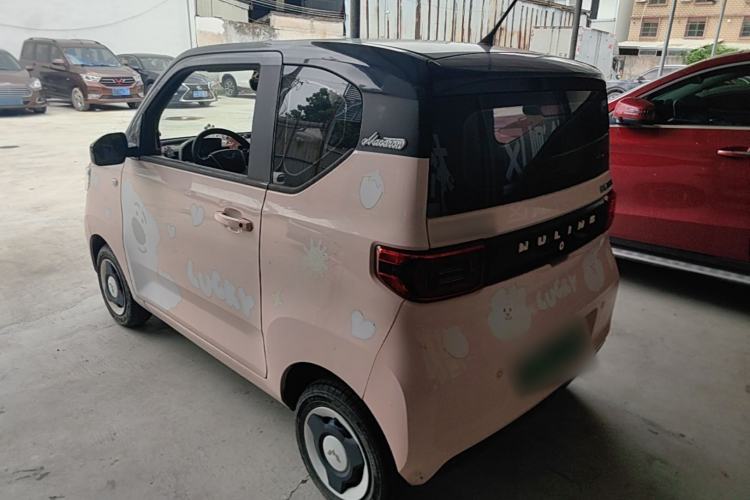 Used Wuling Hongguang MINIEV 2021 Macaron Fashion Edition Lithium-Ion Battery Rear Left 45 Deg