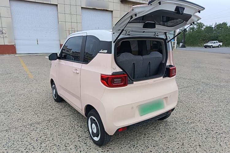 Used Wuling Hongguang MINIEV 2021 Macaron Fashion Model Lithium Iron Phosphate Rear Left 45 Deg