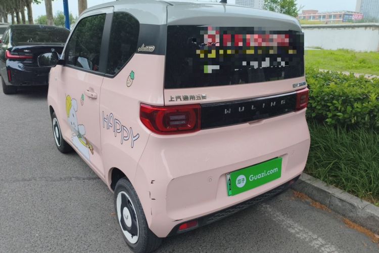 Used Wuling Hongguang MINIEV 2021 Macaron Premium Model – Lithium Iron Phosphate Rear Left 45 Deg
