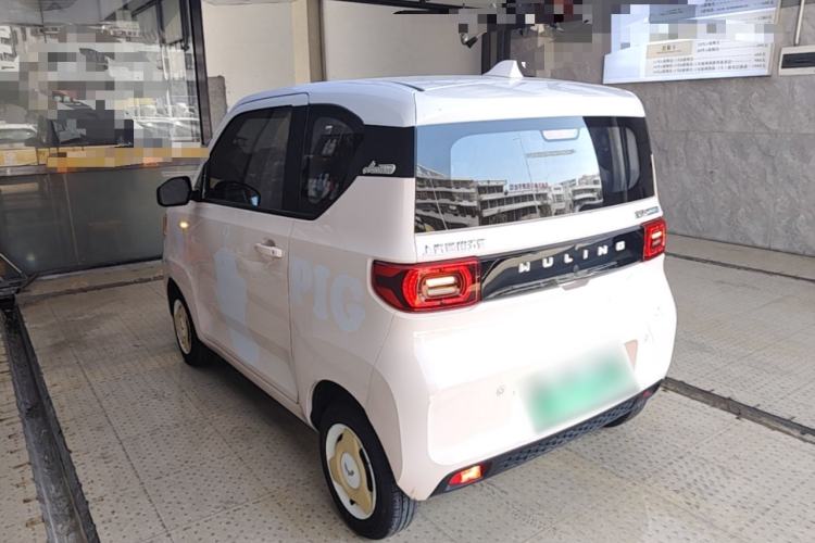 Used Wuling Hongguang MINIEV 2021 Macaron Premium Model – Lithium Iron Phosphate Rear Left 45 Deg