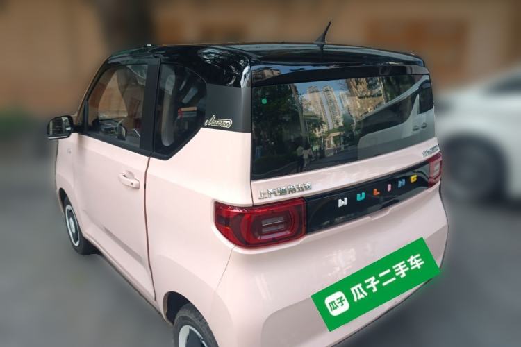 Used Wuling Hongguang MINIEV 2021 Macaron Premium Model – Lithium Iron Phosphate Rear Left 45 Deg