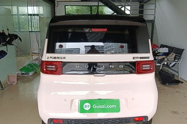 Used Wuling Hongguang MINIEV 2021 Macaron Premium Model – Lithium Iron Phosphate Rear