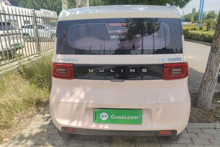 Used Wuling Hongguang MINIEV 2021 Macaron Premium Model – Lithium Iron Phosphate Rear