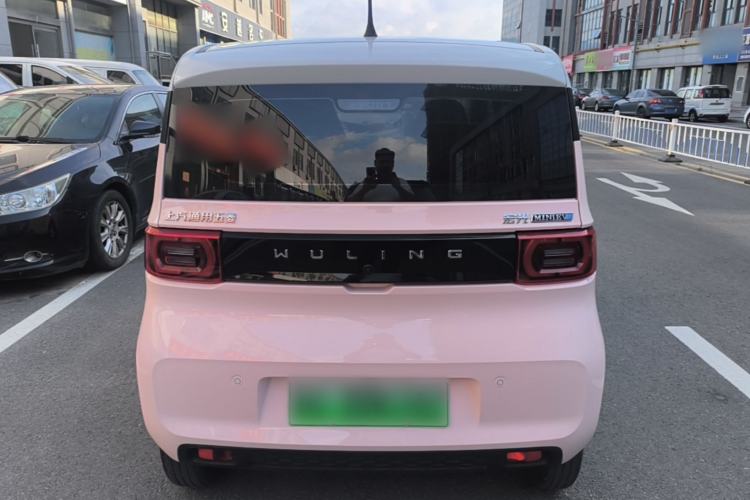 Used Wuling Hongguang MINIEV 2021 Macaron Fashion Model Lithium Iron Phosphate Rear
