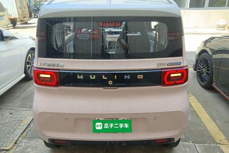 Used Wuling Hongguang MINIEV 2021 Macaron Premium Model – Lithium Iron Phosphate Rear