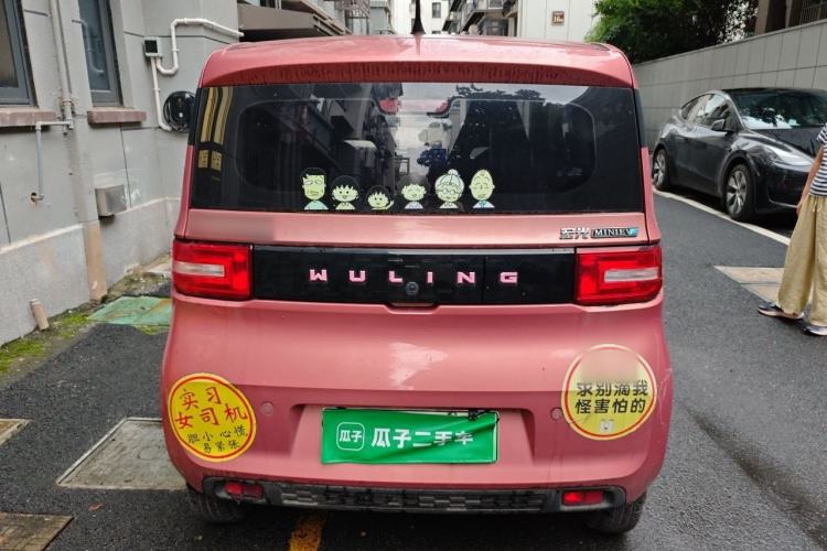 Used Wuling Hongguang MINIEV 2021 Macaron Fashion Edition Lithium-Ion Battery Rear