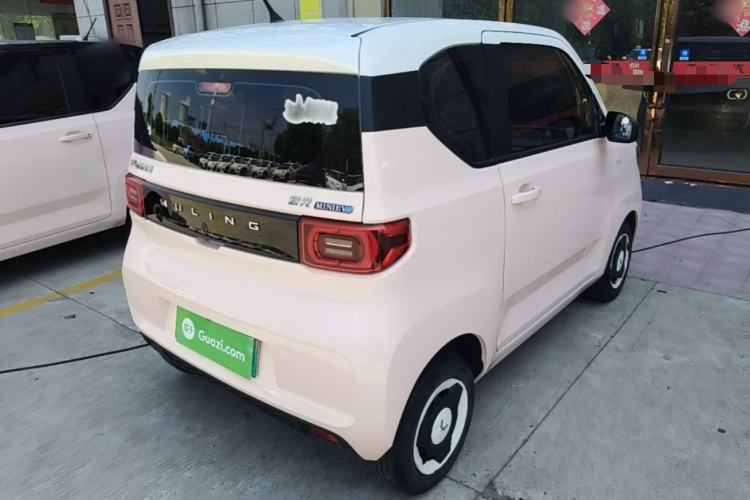 Used Wuling Hongguang MINIEV 2021 Macaron Premium Model – Lithium Iron Phosphate Rear Right 45 Deg