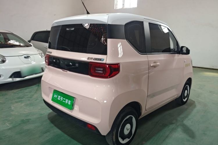 Used Wuling Hongguang MINIEV 2021 Macaron Fashion Model Lithium Iron Phosphate Rear Right 45 Deg
