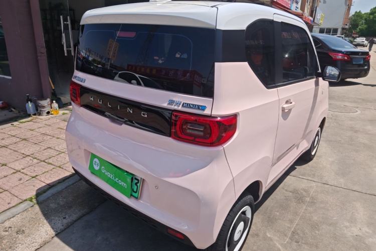 Used Wuling Hongguang MINIEV 2021 Macaron Premium Model – Lithium Iron Phosphate Rear Right 45 Deg