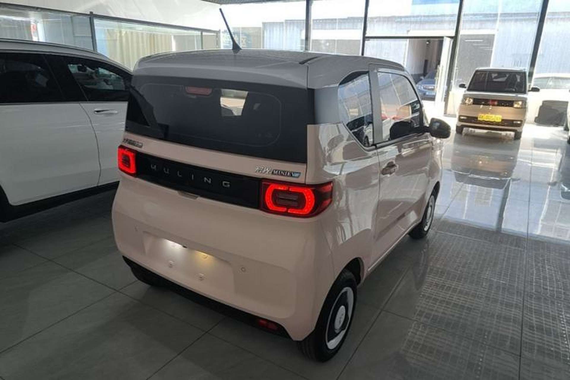 Used Wuling Hongguang MINIEV 2021 Macaron Premium Model – Lithium Iron Phosphate Rear Right 45 Deg