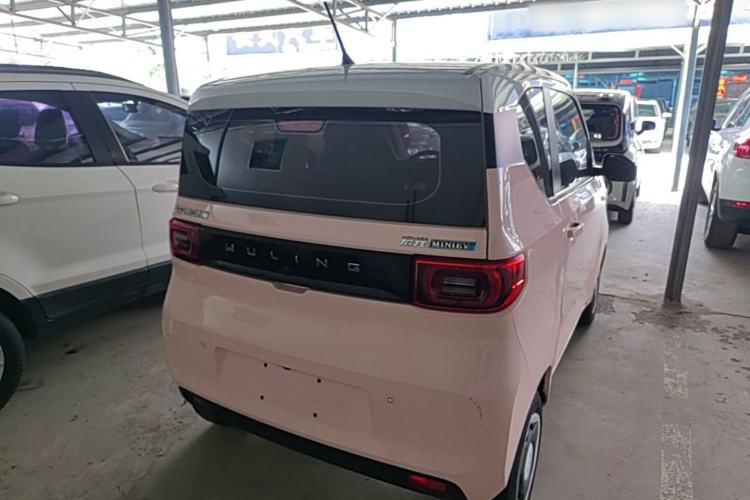 Used Wuling Hongguang MINIEV 2021 Macaron Premium Model – Lithium Iron Phosphate Rear Right 45 Deg