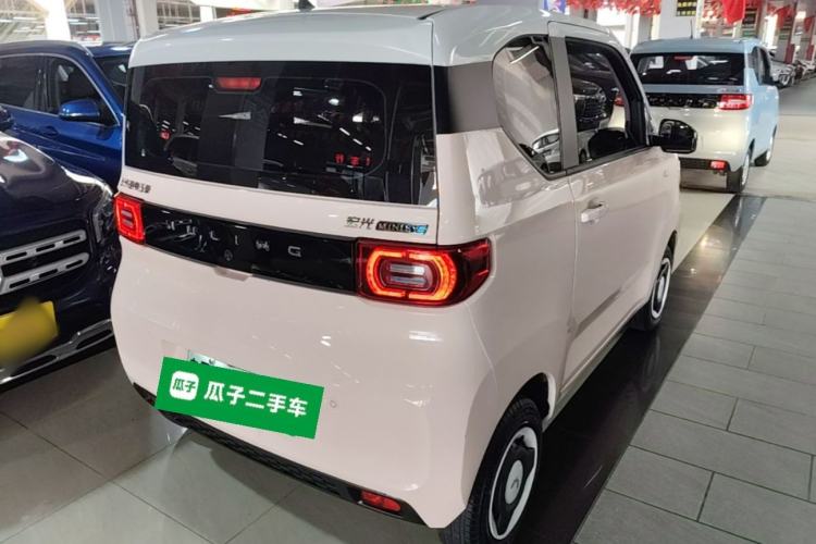 Used Wuling Hongguang MINIEV 2021 Macaron Fashion Edition Lithium-Ion Battery Rear Right 45 Deg