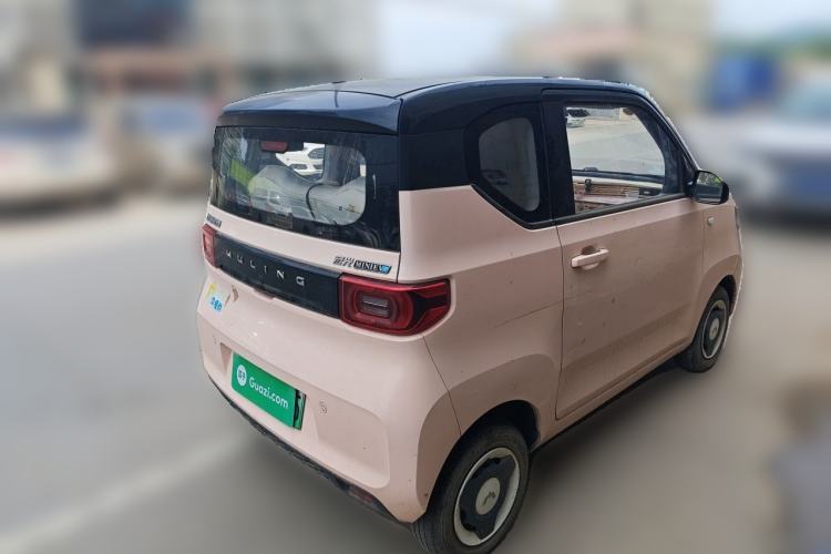 Used Wuling Hongguang MINIEV 2021 Macaron Fashion Edition Lithium-Ion Battery Rear Right 45 Deg