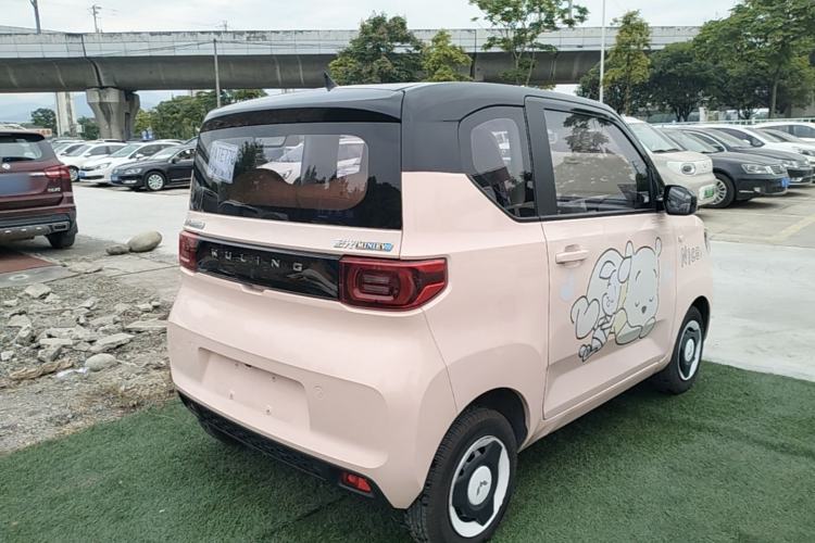 Used Wuling Hongguang MINIEV 2021 Macaron Premium Model – Lithium Iron Phosphate Rear Right 45 Deg