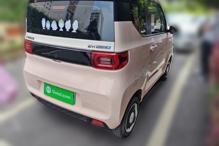 Used Wuling Hongguang MINIEV 2021 Macaron Fashion Edition Lithium-Ion Battery Rear Right 45 Deg