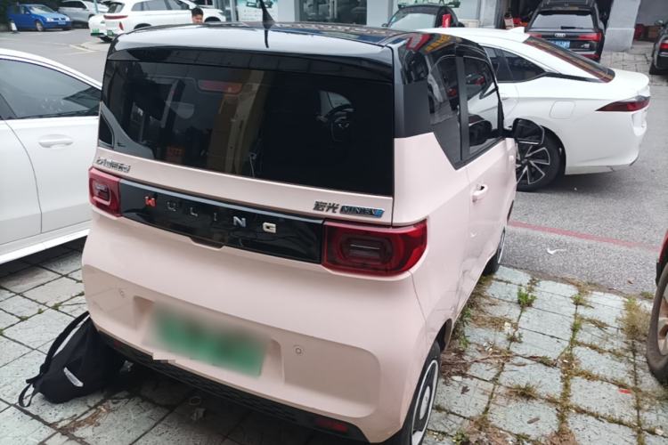 Used Wuling Hongguang MINIEV 2021 Macaron Premium Model – Lithium Iron Phosphate Rear Right 45 Deg
