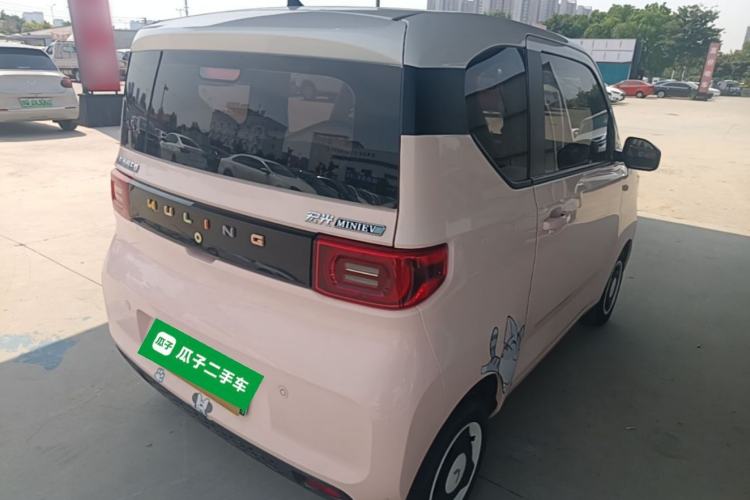 Used Wuling Hongguang MINIEV 2021 Macaron Sandwich Model 170 km Lithium Iron Phosphate Rear Right 45 Deg