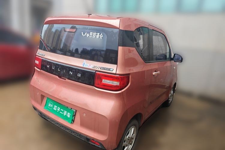 Used Wuling Hongguang MINIEV 2021 Macaron Premium Model – Lithium Iron Phosphate Rear Right 45 Deg