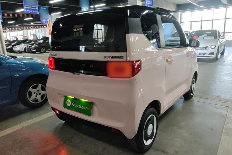 Used Wuling Hongguang MINIEV 2021 Macaron Fashion Edition Lithium-Ion Battery Rear Right 45 Deg
